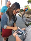 Jessica Marie Garcia signing proof
