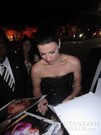 Jessica Pare signing proof