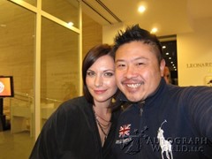 signing photo