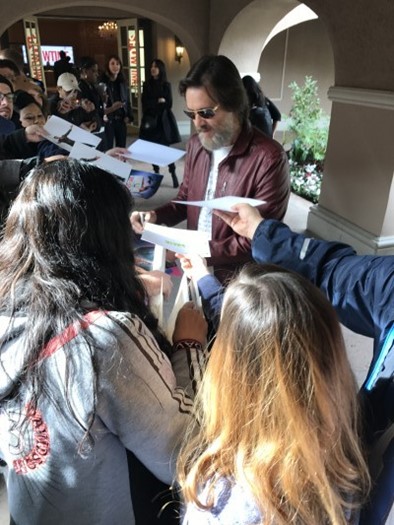 Jim Carrey autograph