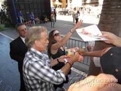 signing photo