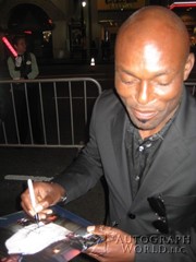 signing photo
