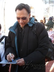 signing photo