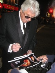 signing photo