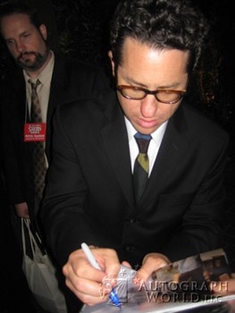 JJ Abrams autograph