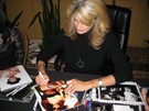 Joan Severance signing proof