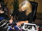 Joan Severance signing proof
