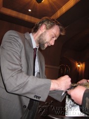 signing photo