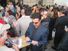 signing photo