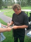 Joe Theismann signing proof