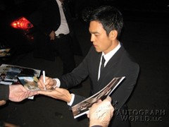 signing photo