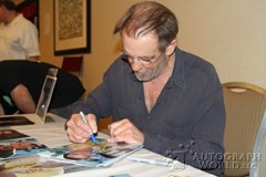 signing photo
