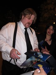 signing photo