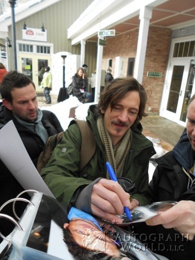 John Hawkes autograph