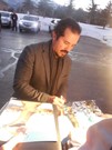 John Leguizamo signing proof
