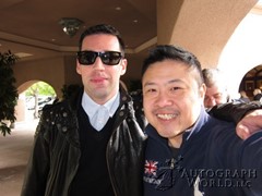 signing photo