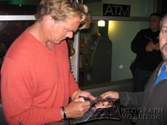 signing photo