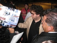 signing photo