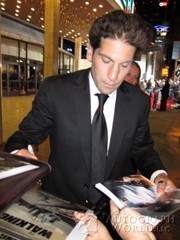 signing photo