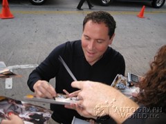 signing photo