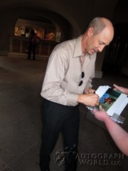 signing photo