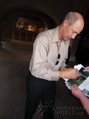 signing photo