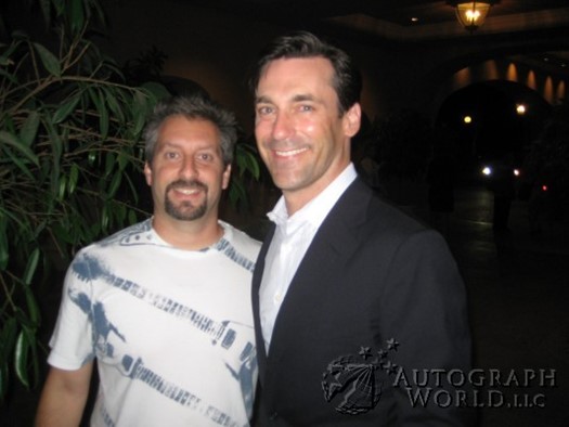 Jon Hamm autograph