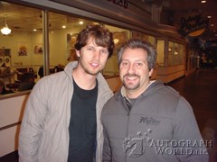 signing photo