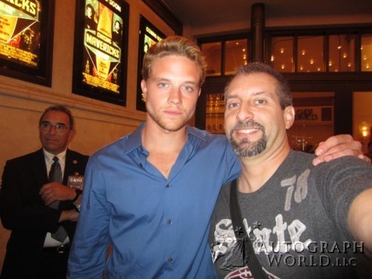 Jonny Weston autograph