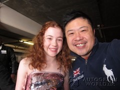 signing photo