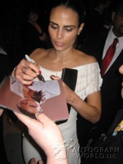 signing photo
