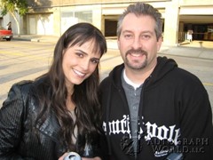 signing photo