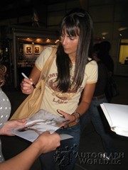 signing photo