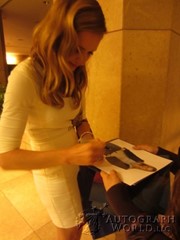 signing photo