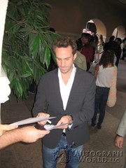 signing photo