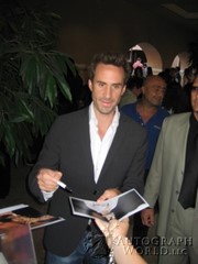 signing photo