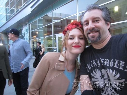 Josephine De La Baume autograph