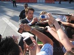 signing photo