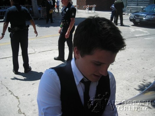 Josh Hutcherson autograph