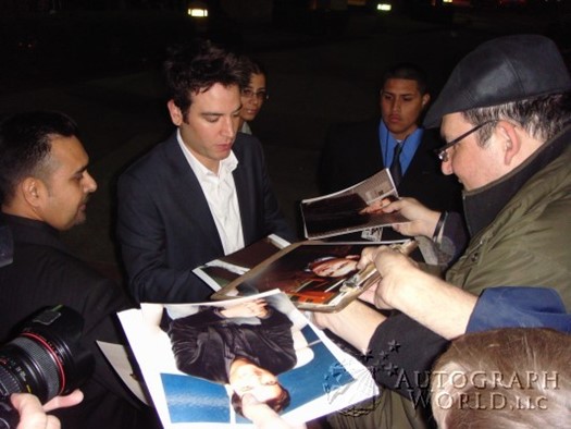Josh Radnor autograph