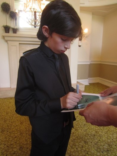 Joshua Carlon autograph