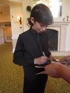 Joshua Carlon signing proof
