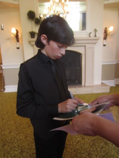 Joshua Carlon autograph