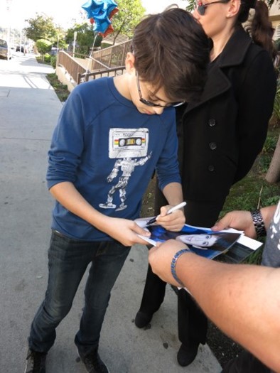 Joshua Rush autograph