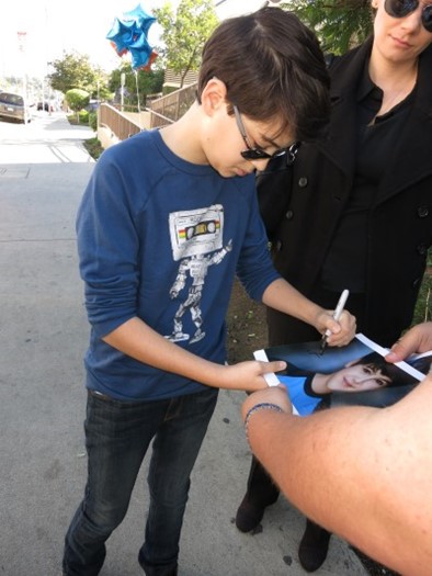 Joshua Rush autograph