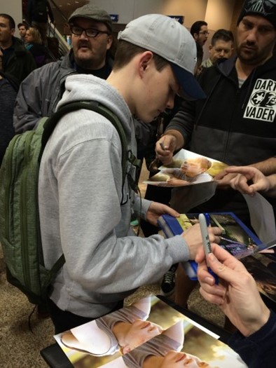 Josh Wiggins autograph