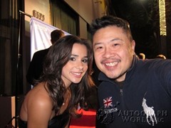 signing photo