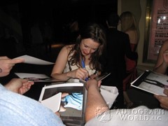 signing photo