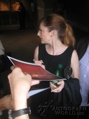 signing photo