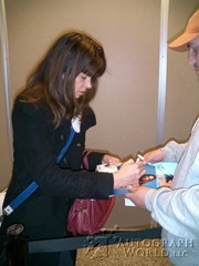 signing photo